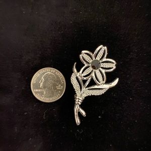 Vintage Flower Brooch